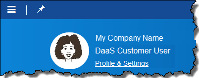 Your profile picture is displayed on the Home page next to your name and user information.