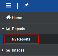 Navigation panel with Reports > My Reports displayed.